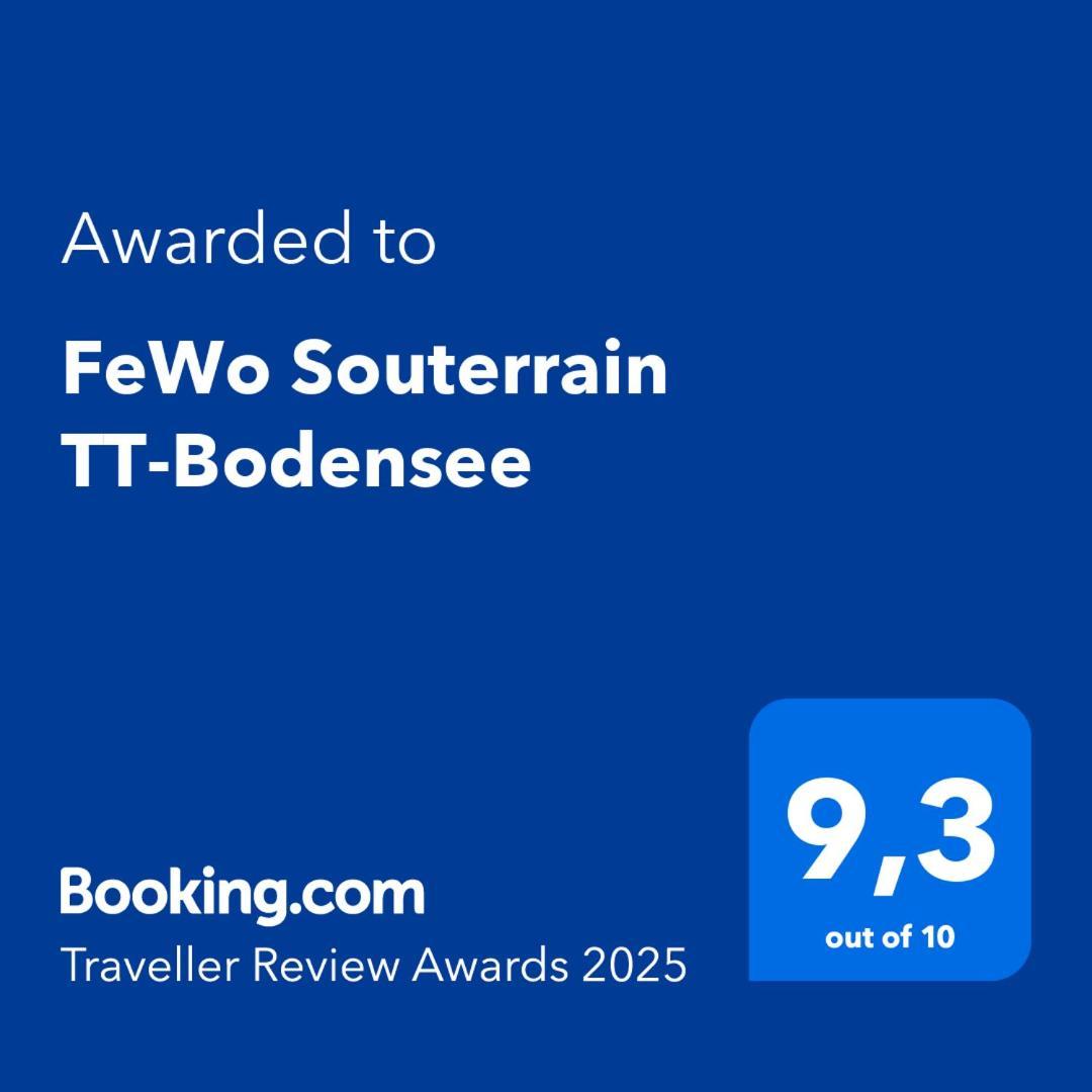 Fewo Souterrain Tt-Bodensee Tettnang Zewnętrze zdjęcie